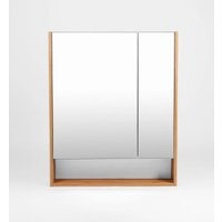  Viant Шкаф с зеркалом Мальта 70 VMAL70-ZSH