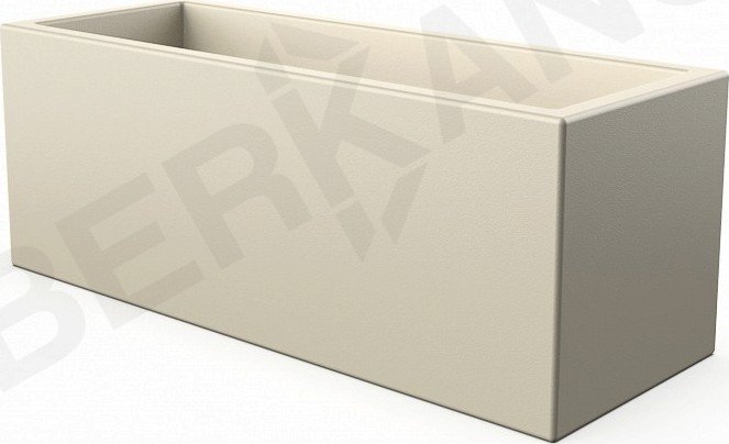 

Кашпо Berkano Cubric 30*80 (бежевый)