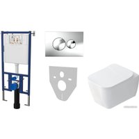 Унитаз подвесной iDevit Halley 152.4.501.8088+152.7.312.088+SETK3204-2616-001-1-1