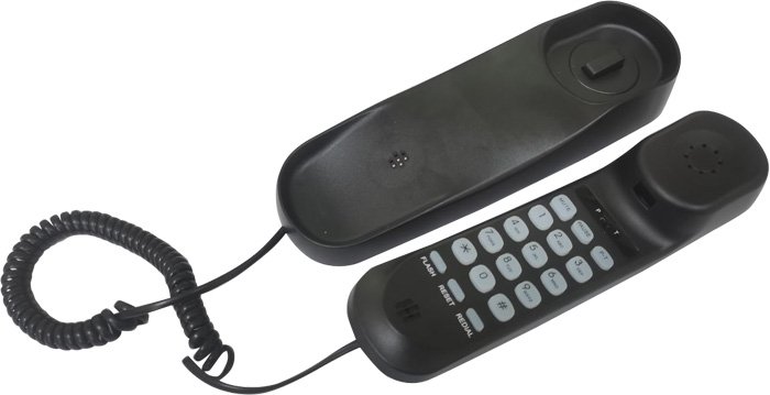 

Проводной телефон Ritmix RT-002 (черный)
