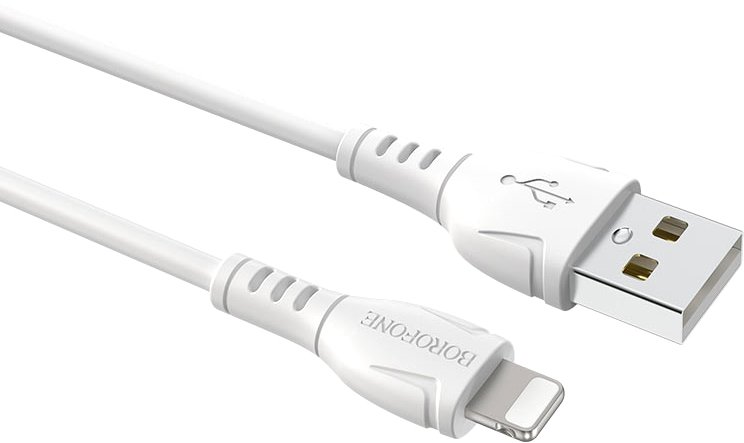 

Кабель Borofone BX51 USB Type-A - Lightning (1 м, белый)