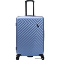 Чемодан-спиннер Torber T1919L 77 см (синий)