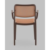 Стул Stool Group Yona с подлокотниками PP-297 (коричневый)