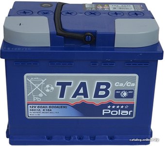 Автомобильный аккумулятор TAB Polar Blue (60 А·ч) (121060)