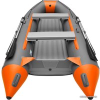 Моторная лодка Roger Boat Trofey 3500 (без киля, графит/оранжевый)