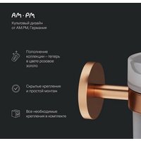 Ершик для унитаза AM.PM X-Joy A85A33344 (розовое золото)