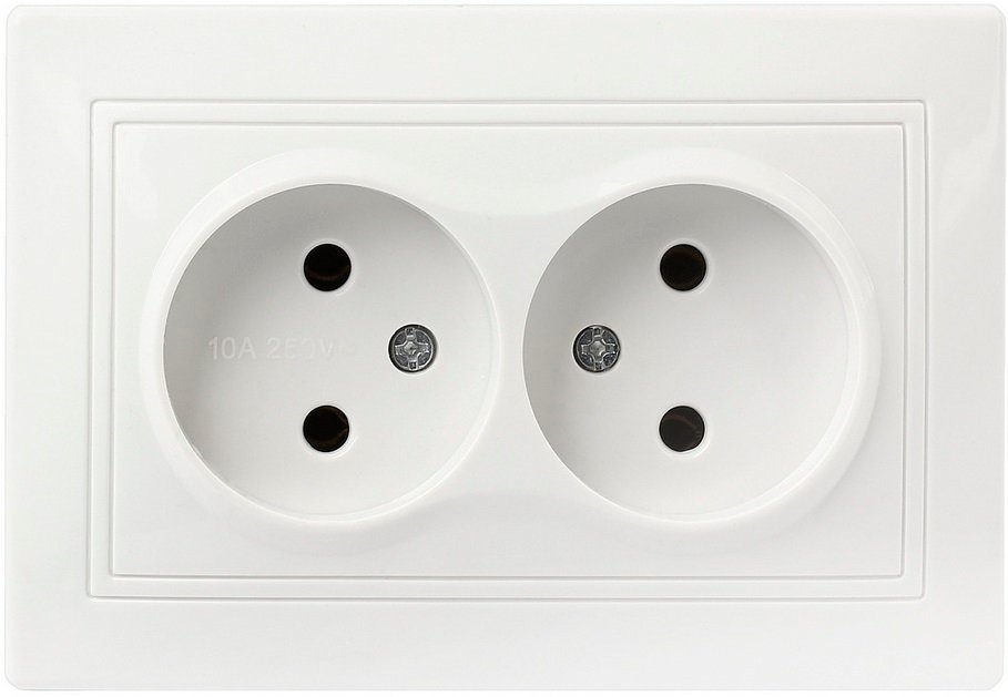 

Розетка SmartBuy Венера SBE-01w-10-S2-N-c