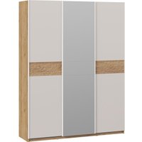 Шкаф-купе Трия Оскар Скания Т2 1800 268704 (ручка белая/дуб крафт золотой/кашемир/дуб тортугга)