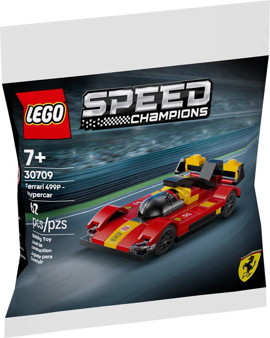 Конструктор LEGO Speed Champions 30709 Ferrari 499P Hypercar