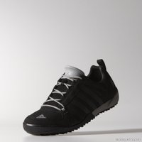Кроссовки Adidas Daroga Two 11 Leather чёрный-серый (G61604)