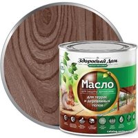Масло Здоровый дом Для террас и деревянных полов 0.75 л (палисандр)