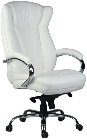 Офисное кресло King Style Hildi PU Chrome (белый)