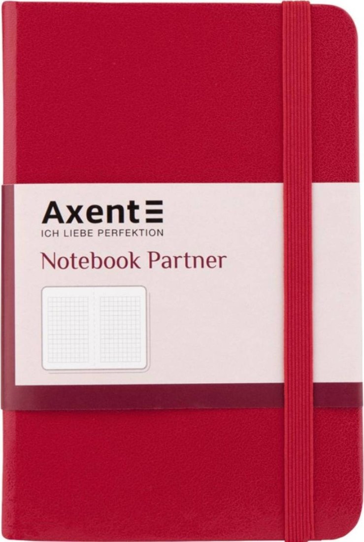 

Блокнот Axent Partner А6 8301-03 (96 л, красный)