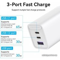 Сетевое зарядное Vention FEDW0-EU