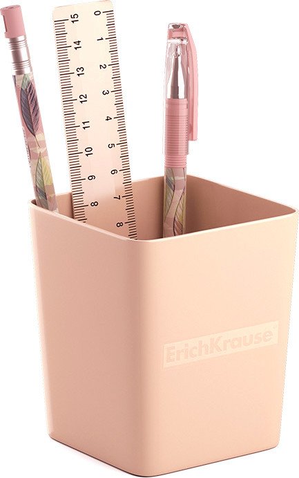 

Настольный набор Erich Krause Base Powder 55702 розовый (3 предм)
