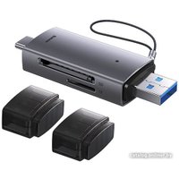 Карт-ридер Baseus AirJoy USB-A & Type-C to SD/TF Card Reader WKQX070301