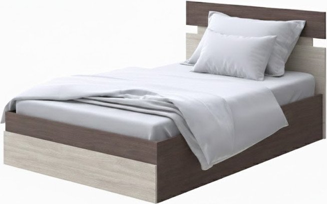 

Кровать PROxSON Milton с ПМ 80x200 (ясень шимо темный/ясень шимо светлый)