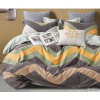 Евро комплект постельного белья Cleo Сатин Евро SK-31/0081