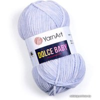 Пряжа для вязания Yarnart Dolce baby 779 50 г 85 м (голубой)