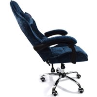 Игровое (геймерское) кресло Calviano Nero (blue plush)