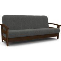 Диван Элегия Омега (Cortex Grafit, лак орех)