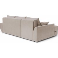 Угловой диван Sundays Home Нью-Йорк (велюр бежевый)