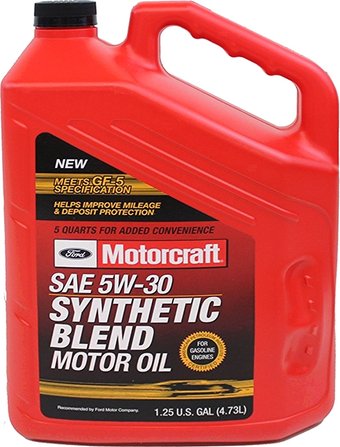 Моторное масло Ford Motorcraft Premium Synthetic Blend 5W-30 4.73л