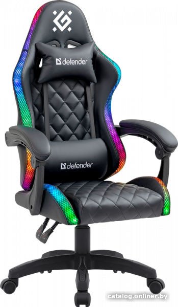 Игровое (геймерское) кресло Defender Energy (черный)
