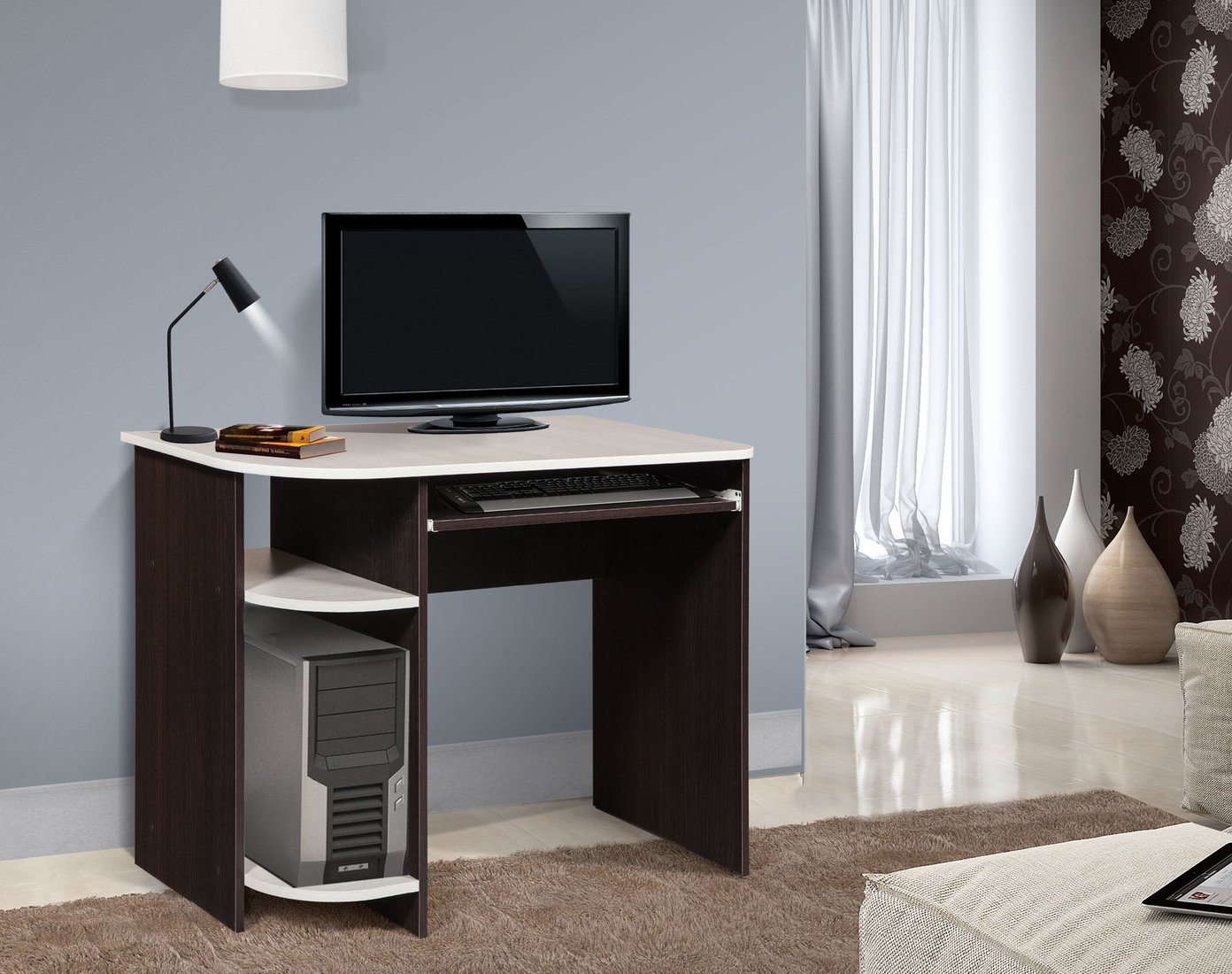 

Стол Мебель-класс Компакт (венге/дуб шамони)