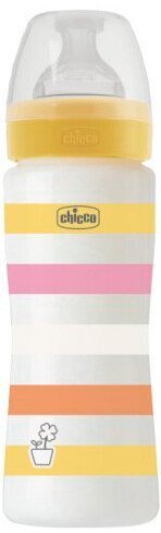 Бутылочка для кормления Chicco Well-Being Girl 00028637110000 (330 мл)