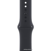 Умные часы Apple Watch Series 8 41 мм (алюминиевый корпус, полуночный/полуночный, спортивный силиконовый ремешок S/M)