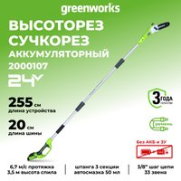 Высоторез Greenworks G24PS20 (без АКБ)