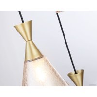 Подвесная люстра Ambrella light Traditional TR3175/3 BK/GD