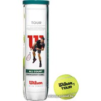 Набор теннисных мячей Wilson Tour All Court WRT115700 (4 шт)