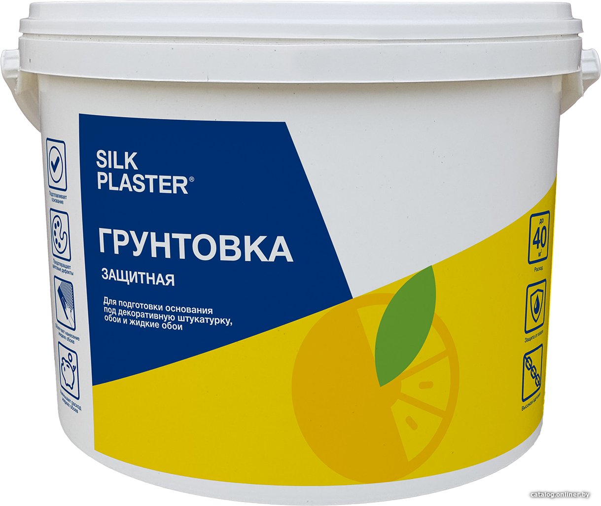 Водно-диспрессионная грунтовка Silk Plaster для жидких обоев 5 л