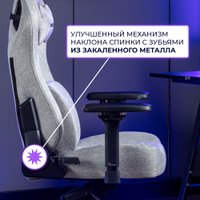 Игровое (геймерское) кресло Evolution Nomad PRO (черный/белый)