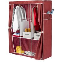 Тканевый шкаф Mio Tesoro Lari 3 (бордовый)