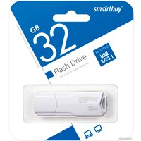 USB Flash SmartBuy Clue 3.0 32GB (белый)