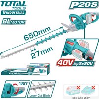 Кусторез Total THTLI40028 (без АКБ)