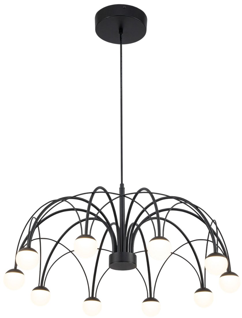 

Подвесная люстра Евросвет Ragno 90034/10 (черный, 4000К)