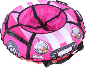 Тюбинг Русский тюбинг Машинка 85 розовый