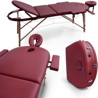 Массажный стол Unix Comfort 3 Section (burgundy)