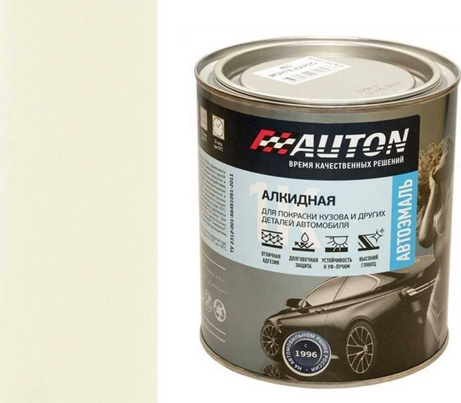 

Автомобильная краска Auton алкидная - 201 Белая - банка. 800 мл