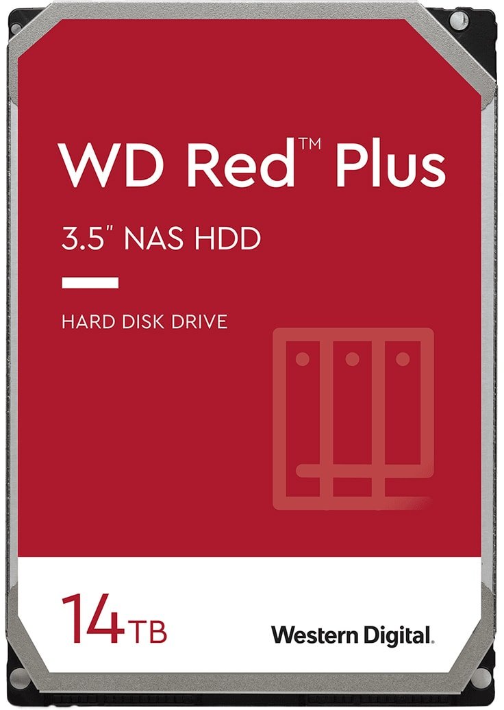 

Жесткий диск WD Red Plus 14TB WD140EFGX