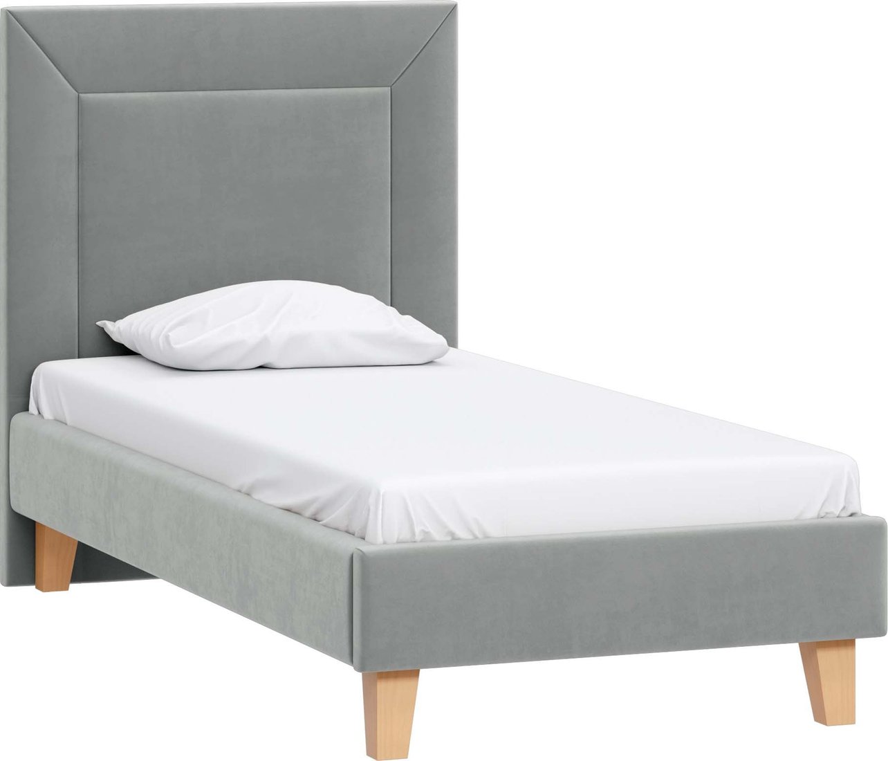 

Кровать Woodcraft Виллем-Н 90 Вариант 03 (ткань, Gesta Silver)