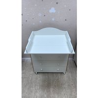 Детский комод Incanto Nuvola 800/5 (белый/бук)