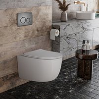 Унитаз подвесной Roxen Vortex 530160-01 Rimless Soft Close