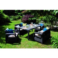 Набор садовой мебели Keter Corfu Fiesta (графит)