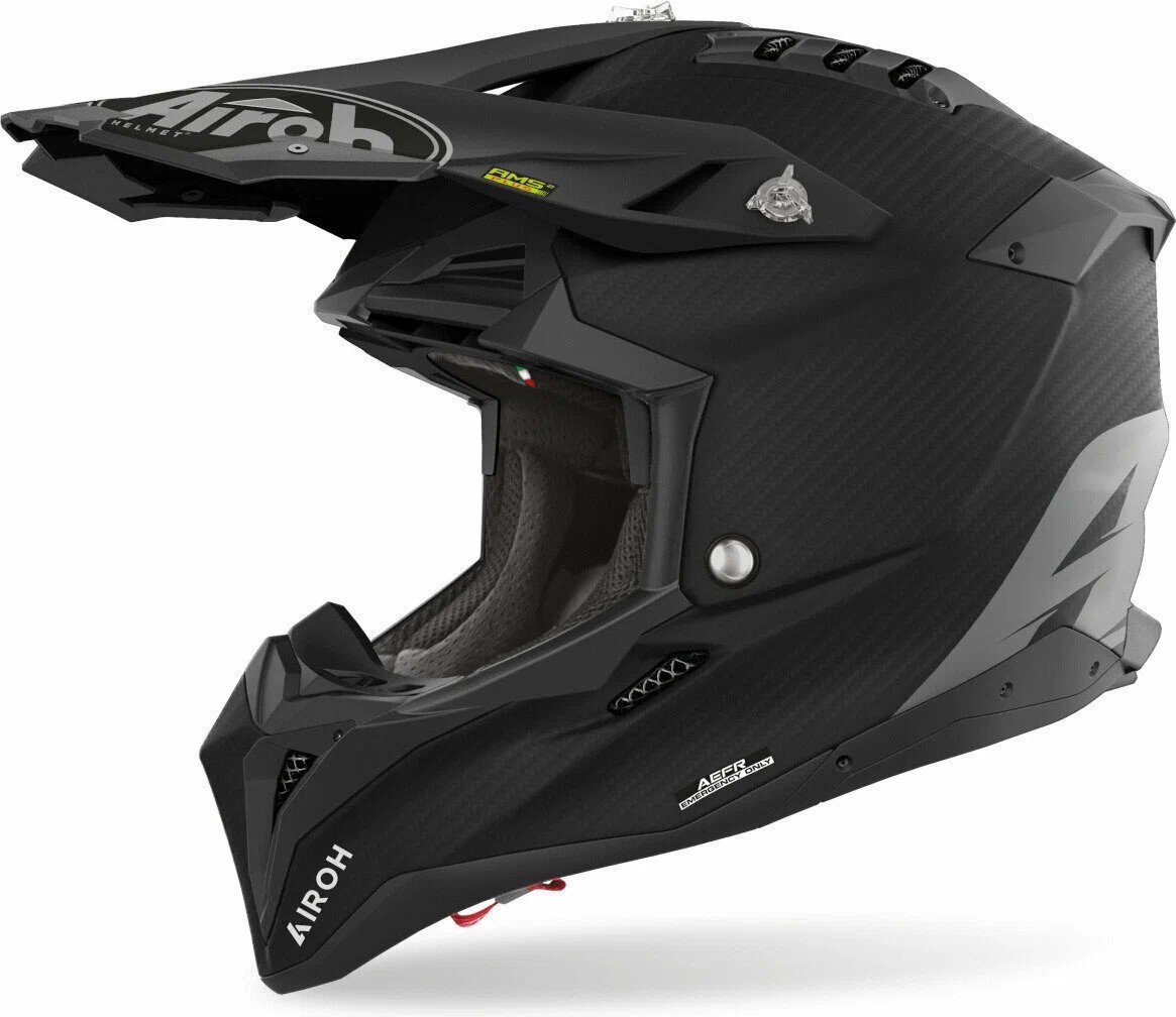 Мотошлем Airoh Aviator 3 Carbon AV3G35-XXL (XXL, матовый)