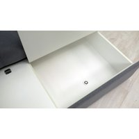 Диван Сириус Лидер-3 НПБ 185x110 (Eva 30 велюр зеленый)